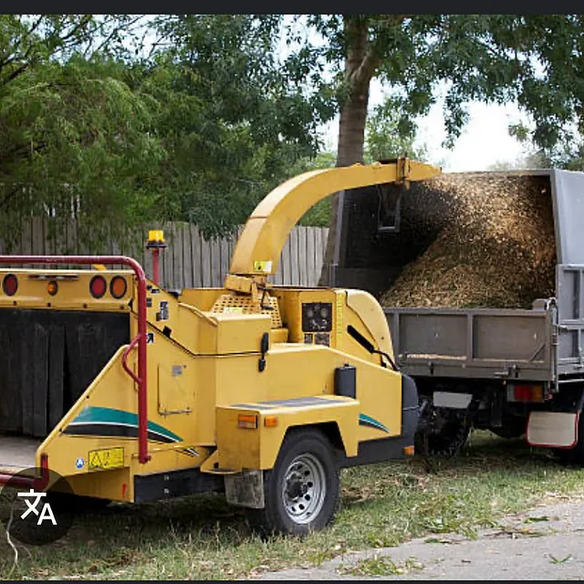 wood chipping