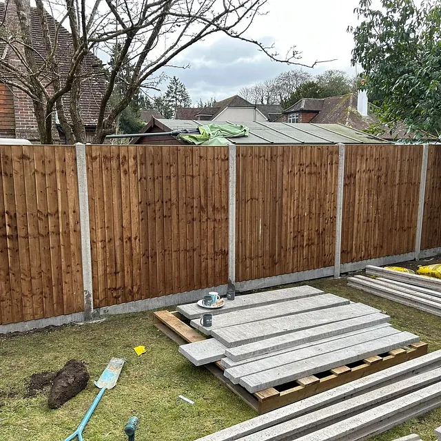 new fence installation